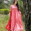 Vardan Ethnic Zb 5037 Cotton Silk Wholesale Gown With Dupatta Catalog
